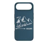 So The Adventure Begins Hiking Mountains Passion Traveller Case for iPhone Air