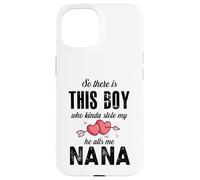 so there is this boy who kinda stole my he all me nana Case for iPhone 15