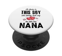 so there is this boy who kinda stole my he all me nana PopSockets Adhesive PopGrip