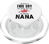 so there is this boy who kinda stole my he all me nana PopSockets PopGrip for MagSafe