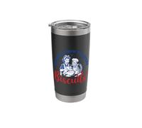 So This is How You Make Biscuits Cat Mom Baking Lover Retro Stainless Steel Insulated Tumbler