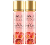 So…? Unique Womens Coral Daisy Body Mist Fragrance Spray 150ml (Pack of 2)