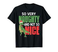 So Very Naughty Dinosaur Christmas Humor for Adults T-Shirt