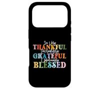 So Very Thankful - Thanksgiving Day Fall Holiday Turkey Day Case for iPhone 17 Pro
