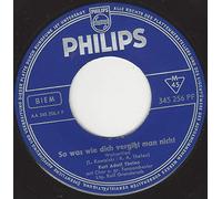 So was wie dich vergißt man nicht/Ääze,Bunne,Linse(7" Vinyl Single)(1961)(Philips 345256 PF)