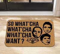 So What'cha Want Doormat,So What'cha Want Outdoor Door Mat,Personalized Doormat,Welcome Doormat,Housewarming Decor Gift 24x16 Inch
