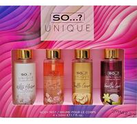 So...? Women Body Mist Set 4 x 50ml - 8 different sets