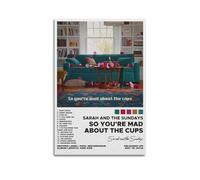 So You're Mad About The Cups by Sarah And The Sundays Album Posters Printing Wall Art Vintage Poster Decorative Painting Aesthetic Canvas Decor for Living Room Bed Room 08x12inch(20x30cm) Unframe-styl