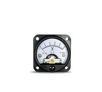 SO45 DC Voltmeter 5V 10V 15V 20V 30V 50V 75V 100V 150V 250V 300V 450V 500V Circular Black Pointer Meter 1Pcs(DC 10V)