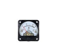 So45 Pointer AC Ammeter AC3A 5A 10A 15A 20A 30A AC Voltmeter 300V 500V Size 45mm Circular Instrument Installation(AC 30A)