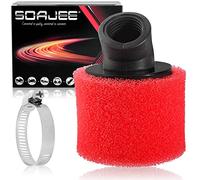 SOAJEE 1.26inch 32mm Angled Air Filter for 50cc - 90cc 110cc 125cc 150cc GY6 Engine Motorcycle ATV Quad Scooter Go Kart Mini Pocket Pit Dirt Racing Super Bike XR50 Kawasaki Suzuki Yamaha 30mm 31mm