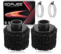 SOAJEE 2Pcs 1.1inch 28mm Air Filter for 50cc - 90cc 110cc 125cc 150cc GY6 Engine Motorcycle ATV Quad Scooter Go Kart Mini Moto Pocket Pit Dirt Super Bike CRF50 XR50 Kawasaki Suzuki Yamaha 27mm 29mm