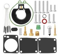 SOAJEE 6G1-W0093-00 369-87122-1 11502M 18-7765 Carburetor Repair Kit Compatible with Yamaha 3HP 6HP 8HP Outboard Engine Tohatsu Nissan 4HP 5HP 8HP 9.8HP Mercury Marine 6HP 8HP 6G1-14301-01 Sierra Carb