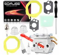 SOAJEE Carburetor Compatible with Homelite ST175BC ST175C ST175G ST185BC ST185C ST285BC ST385BC ST385C ST385i SX135C HBC30B HBC30Bi HBC30i HLT17C UT15044 UT15045 UT15047 UT15048 UT15050 UT15059 Carb
