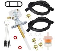 SOAJEE Fuel Gas Petcock Valve Tank Switch Compatible with Suzuki ATV DRZ400 DRZ400E DRZ400S DRZ400M King Quad 300 LTF300F LTF4WDX FZR600 Savage 650 LS650 DR200 DR250 DR350 DR650S Bandit Boulevard 600