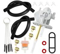 SOAJEE Gas Tank Fuel Petcock Valve Compatible with Yamaha Big Bear 250 350 Grizzly 450 600 660 Banshee Blaster 200 Kodiak 400 Moto-4 350 Wolverine Raptor 660 YFM250 YFM350 YFM600 YFM660 YFS200 YFZ350