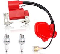 SOAJEE Ignition Coil Spark Plug for 2-Stroke 33cc 43cc 47cc 49cc 50cc Mini Moto Pit Dirt Pocket Bike Chopper Scooter Quad ATV Go Kart MTA2 MTA1 Coolster QG-50 Minimoto Minibike