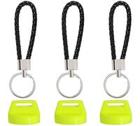SOAJEE Pack of 3 Green Ignition Key Cover Compatible with Can-Am Bombardier ATV DS650 Baja Outlander Renegade 330 400 500 650 800 800R Rally 175 200 Polaris Yamaha Suzuki Kawasaki EZGO Arctic Cat