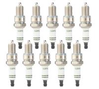 SOAJEE Spark Plug F6RTC F6TC for Generator 3000 3500 4000 4375 GP3250 GP3300 GP5500 GP6500 GP8000E 6000 6500 7000 8750 9000 9500 Predator 212 0H33750169 012020003300 7133961 80-0414 8M0114747 10PCS