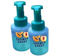 Soak Shower Shake Fruity Body Wash 2 X 300ml | Fruit Strawberry, Watermelon & Mango, Sweet Guava And Papaya & Peach | Soft, Foamy goodness & smells deliciously Fresh (PAPAYA & PEACH)