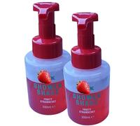 Soak Shower Shake Fruity Body Wash 2 X 300ml | Fruit Strawberry, Watermelon & Mango, Sweet Guava And Papaya & Peach | Soft, Foamy goodness & smells deliciously Fresh (FRUITY STRAWBERRY)