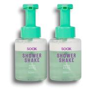 Soak | Shower Shake - Papaya & Peach Body Wash | Refresh Your Shower Routine With The Soak Shower Shake, Bursting With Juicy Papaya and Sweet Peach Scent | 300mL Each