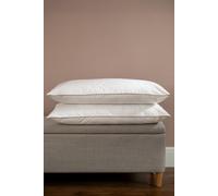 Soak&Sleep Soft as Down Microfibre Superking Pillow Pair Soft/Medium in White | Size: Super King Soak&Sleep White Super King