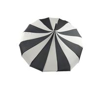Soake Boutique CLASSIC Pagoda Umbrella Black and Cream