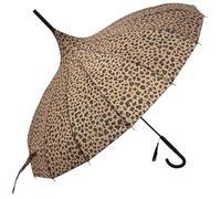 Soake Classic Pagoda Umbrella - Leopard Print
