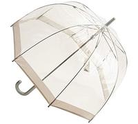 Soake Everyday Clear Vinyl Dome Umbrella Silver