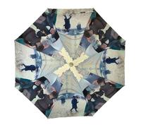 Soake StormKing Art Caillebotte Paris Rainy Day Folding umbrella