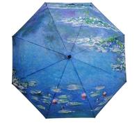 Soake StormKing Art Collection Monet Water Lillies Folding Umbrell