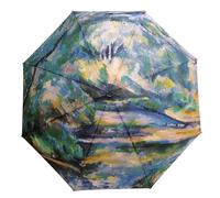 Soake StormKing Folding Art Umbrella Cezanne The Brook