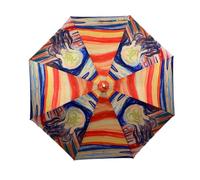 StormKing Folding Art Umbrella Munch Scream