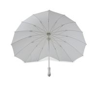 Soake White Wedding Heart Umbrella by Soake