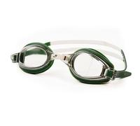 Soaked Adult Piranha Goggles Forest Green