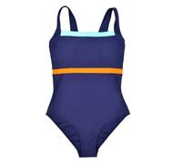 Soaked Ladies Essential Swimming Costume (Blue, 16)