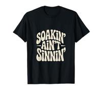 Soaking Ain't Sinning Funny Mormon T-Shirt