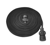 Soaking Hose,50Ft Flat Leak-Proof Tube - Knot-Proof Double Layer Soaker Hoses for Garden Watering,for Flower Vegetable Tree Root Lawn Yard Ground Greenhouse Outdoor Plants
