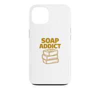 Soap Addict At Heart Funny Soap Making Cold Process Shirt Case for iPhone 13