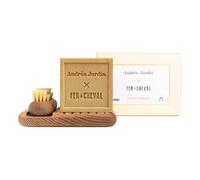 Soap and Brush Set x Fer à Cheval Natural one size
