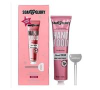 Soap and Glory Hand Food™ Deluxe Size Hand Cream 150ml - Original Pink™ Rose & Bergamot Scent - Moisturizing Hand Lotion with Tube Key - Soft, Smooth & Nourished Hands- Perfect Gifts for Women