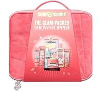 Soap AND Glory Luxury Bath & Body Care Gift Set with Reusable Wash Bag - Cleansers, Body Moisturiser, Hand & Foot Care Essentials