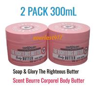 Soap and Glory The Righteous Body Butter Scent Beurre Corporel , 2 PACK , 300mL