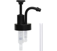 Soap and Lotion Dispenser Pumps Replacement Head, ABS Material Wider Mouth Bottle of 33mm (1.3inch) Gloss Smooth Action Pump, Rust Proof & Leak Proof for Soap Lotion Bottle Upcycling (Matte Black)