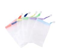 Soap Bag Hangable 10Pcs/Set Bath Bubble Delicate Foam Face Cleansing Tool Soap Saver Bag Net Pouch Foaming Mesh(A Small)