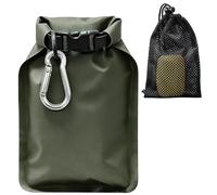 Soap Bag, Soap Saver for Body Wash Exfoliating with Carabiner Foaming and Drying Shower Scrubber Net Portable for Travel（Green）