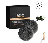 Soap Bar for Reversing Grey Hair, Black Soap to Cover Grey Hair, Natural Black Soap, Provides Hair, Gives Hair a Darker, Healthier Look (2)