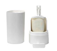 Soap Bar Grinder Box - Bar Soap Grinder | Bar Soap Grinding Box with Handle | Manual Bar Soap Shaver Dispenser | Refillable Bar Soap Shaver Dispenser | Leakproof Foam Flaker Soap Grinder