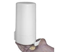 Soap Bar Grinder - Wall Mounted Soap Crusher and Holder | Refillable Soap Dispenser for Bathroom, Kitchen, Camping, Gym and Travel | Hygienic User-friendly Soap